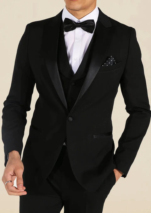 Blue Silk Tuxedo