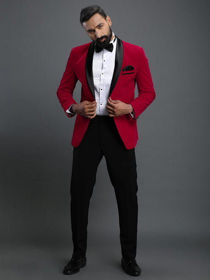 Blue Silk Tuxedo